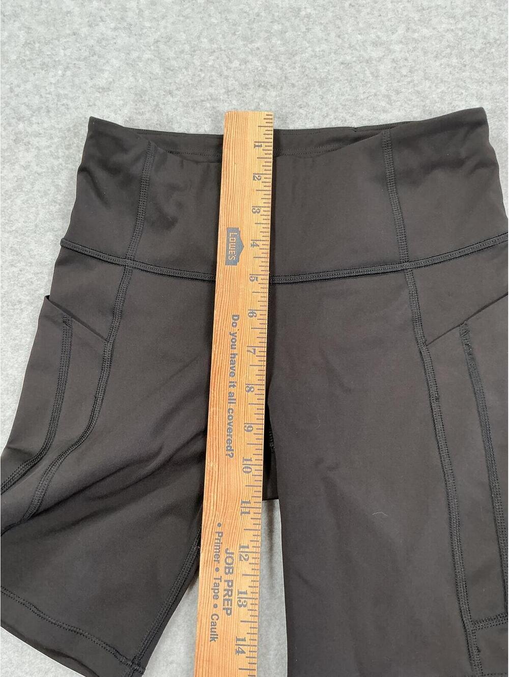 Athleta Ultimate Stash II 7” Bike Shorts Women’s XS Black‎ Pocket Shorts - Picture 8 of 8